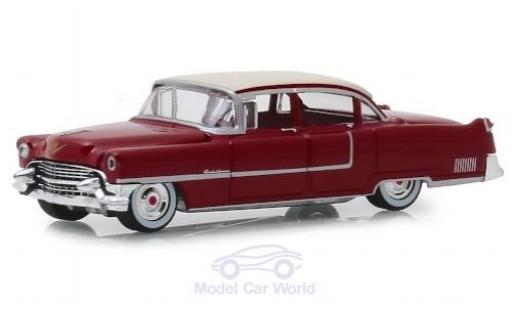Diecast model cars Cadillac Fleetwood 1/64 Greenlight Series 60 red/beige 1955 Cadillac Fleetwood 1/64 Greenlight Series 60 red/beige 1955 diecast model cars