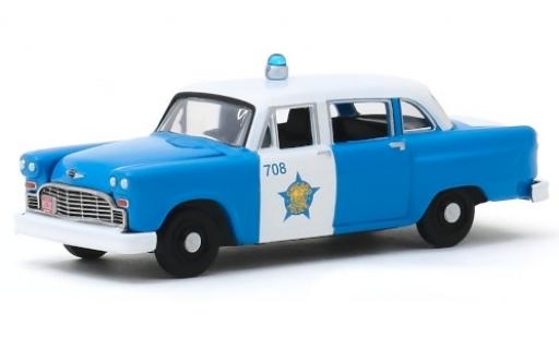 Checker Marathon 1/64 Greenlight Chicago Police Department 1961 diecast model cars
