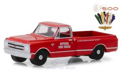 Diecast model cars Chevrolet C-10 1/64 Greenlight Indianapolis 500 Official Fire Truck 1967 51th Indianapolis 500 Chevrolet C-10 1/64 Greenlight Indianapolis 500 Official Fire Truck 1967 51th Indianapolis 500 diecast model cars