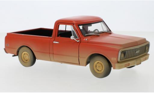 Diecast model cars Chevrolet C-10 1/24 Greenlight orange 1971 Groundhog Day - ...und täglich grüßt das Murmeltier Chevrolet C-10 1/24 Greenlight orange 1971 Groundhog Day - ...und täglich grüßt das Murmeltier diecast model cars