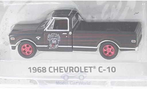 Diecast model cars Chevrolet C-10 1/64 Greenlight black/red Gas Monkey Garage 1968 Chevrolet C-10 1/64 Greenlight black/red Gas Monkey Garage 1968 diecast model cars