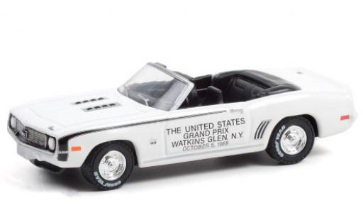 Diecast model cars Chevrolet Camaro 1/64 Greenlight Convertible Tennessee State Trooper 1969 The United States Grand Prix Chevrolet Camaro 1/64 Greenlight Convertible Tennessee State Trooper 1969 The United States Grand Prix diecast model cars
