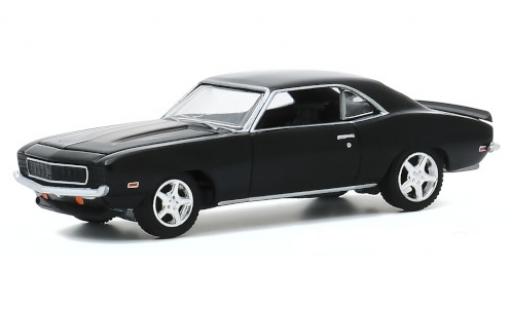 Diecast model cars Chevrolet Camaro 1/64 Greenlight Tux black 1969 Chevrolet Camaro 1/64 Greenlight Tux black 1969 diecast model cars