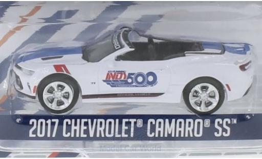 Diecast model cars Chevrolet Camaro 1/64 Greenlight white 2017 101 Running Indy 500 Chevrolet Camaro 1/64 Greenlight white 2017 101 Running Indy 500 diecast model cars