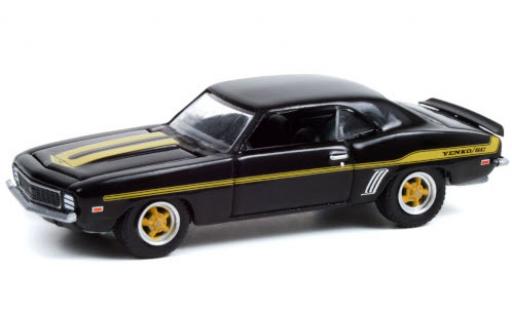 Diecast model cars Chevrolet Camaro 1/64 Greenlight Yenko S/C Custom black/Dekor 1969 Chevrolet Camaro 1/64 Greenlight Yenko S/C Custom black/Dekor 1969 diecast model cars