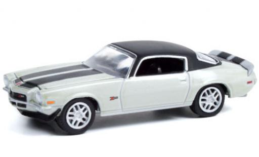 Diecast model cars Chevrolet Camaro 1/64 Greenlight Z/28 Custom metallic grey/matt-black 1970 Chevrolet Camaro 1/64 Greenlight Z/28 Custom metallic grey/matt-black 1970 diecast model cars