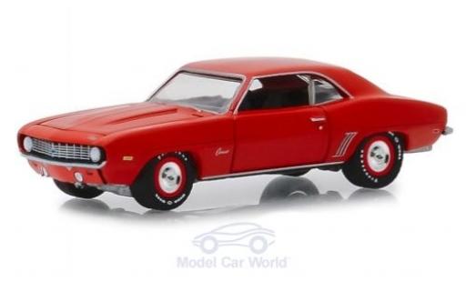 Diecast model cars Chevrolet Camaro ZL1 1/64 Greenlight ZL1 red 1969 Chevrolet Camaro ZL1 1/64 Greenlight ZL1 red 1969 diecast model cars