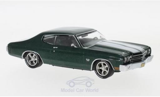 Diecast model cars Chevrolet Chevelle 1970 1/43 Greenlight SS 396 metallic green/white John Wick 1970 Chevrolet Chevelle 1970 1/43 Greenlight SS 396 metallic green/white John Wick 1970 diecast model cars