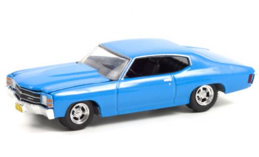 Chevrolet Chevelle 1/64 Greenlight SS metallic blue 1971 The Rookie (TV s�rie 2018 - jetzt) diecast model cars