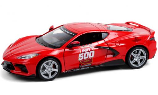 Diecast model cars Chevrolet Corvette 1/24 Greenlight Stingray (C8) Indy 500 - Official Pace Car 2020 104th Running Indianapolis 500 Mile Race Chevrolet Corvette 1/24 Greenlight Stingray (C8) Indy 500 - Official Pace Car 2020 104th Running Indianapolis 500 Mile Race diecast model cars