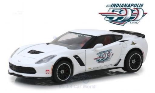 Diecast model cars Chevrolet Corvette 1/24 Greenlight Z06 Indianapolis 500 2015 Official Pace Car Chevrolet Corvette 1/24 Greenlight Z06 Indianapolis 500 2015 Official Pace Car diecast model cars