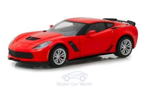 Diecast model cars Chevrolet Corvette 1/24 Greenlight Z06 red 2019 Chevrolet Corvette 1/24 Greenlight Z06 red 2019 diecast model cars
