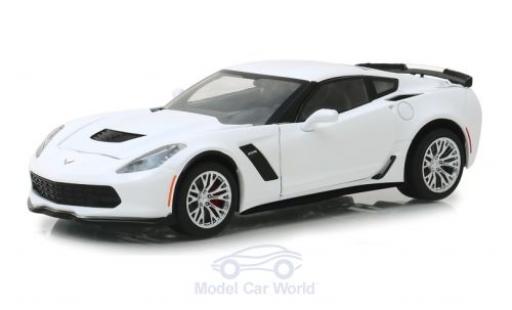 Diecast model cars Chevrolet Corvette 1/24 Greenlight Z06 white 2019 Chevrolet Corvette 1/24 Greenlight Z06 white 2019 diecast model cars