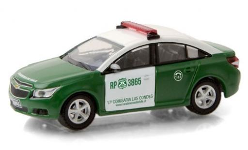 Chevrolet Cruze 1/64 Greenlight Carabineros de Chile 2013 diecast model cars