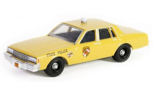 Diecast model cars Chevrolet Impala 1/64 Greenlight Maryland State Police 1983 1:64 Chevrolet Impala 1/64 Greenlight Maryland State Police 1983 1:64 diecast model cars
