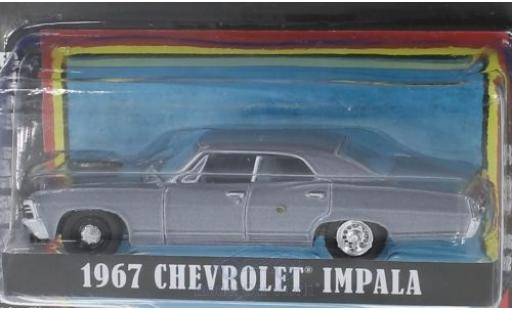 Diecast model cars Chevrolet Impala 1/64 Greenlight metallic grey The A-Team 1967 Chevrolet Impala 1/64 Greenlight metallic grey The A-Team 1967 diecast model cars