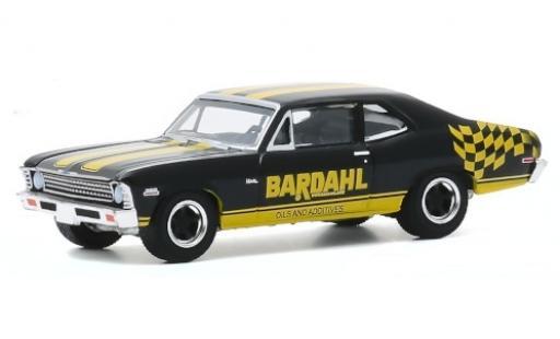 Chevrolet Nova 1/64 Greenlight Bardahl 1972 diecast model cars