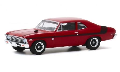 Diecast model cars Chevrolet Nova 1/64 Greenlight Yenko Deuce red/black 1971 Chevrolet Nova 1/64 Greenlight Yenko Deuce red/black 1971 diecast model cars