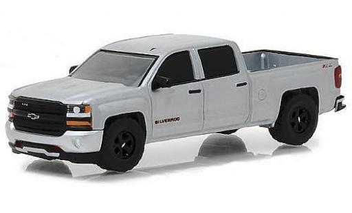 Diecast model cars Chevrolet Silverado 1/64 Greenlight Redline Edition grey 2018 100th Anniversaire Trucks Chevrolet Silverado 1/64 Greenlight Redline Edition grey 2018 100th Anniversaire Trucks diecast model cars