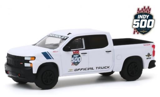 Chevrolet Silverado 1/64 Greenlight Trail Boss Z71 Indy 500 2019 103rd Running of the Indianapolis 500 Mile Race Official Truck diecast model cars