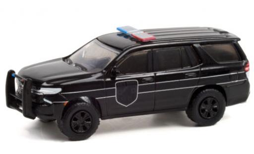 Diecast model cars Chevrolet Tahoe 1/64 Greenlight Black Bandit Police 2021 Chevrolet Tahoe 1/64 Greenlight Black Bandit Police 2021 diecast model cars