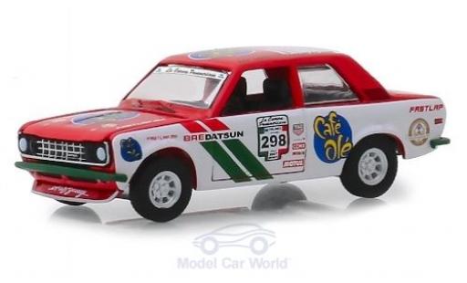 Diecast model cars Datsun 510 1/64 Greenlight No.298 Café Olé La Carrera Panamericana 1972 Datsun 510 1/64 Greenlight No.298 Café Olé La Carrera Panamericana 1972 diecast model cars