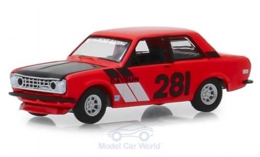 Diecast model cars Datsun 510 1/64 Greenlight red 1970 Datsun 510 1/64 Greenlight red 1970 diecast model cars