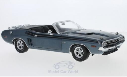 Diecast model cars Dodge Challenger 1970 1/18 Greenlight R/T Convertible metallic blue 1970 Dodge Challenger 1970 1/18 Greenlight R/T Convertible metallic blue 1970 diecast model cars