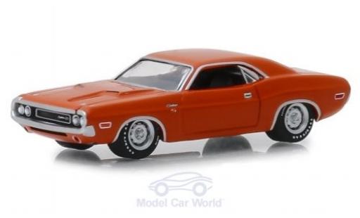 Diecast model cars Dodge Challenger 1970 1/64 Greenlight R/T Hemi orange 1970 Dodge Challenger 1970 1/64 Greenlight R/T Hemi orange 1970 diecast model cars
