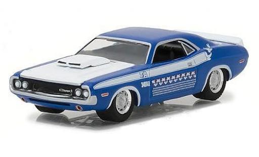Diecast model cars Dodge Challenger 1/64 Greenlight T/A blue 1970 Dodge Challenger 1/64 Greenlight T/A blue 1970 diecast model cars