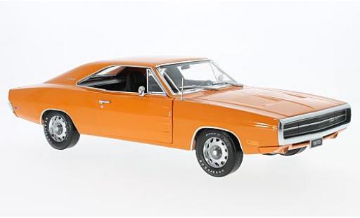 Dodge Charger 1/18 Greenlight 500 orange 1970 diecast model cars