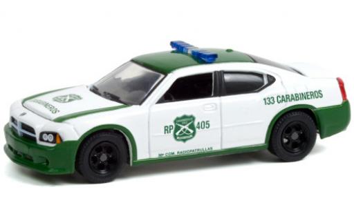 Diecast model cars Dodge Charger 1/64 Greenlight Police Carabineros de Chile 2006 Dodge Charger 1/64 Greenlight Police Carabineros de Chile 2006 diecast model cars