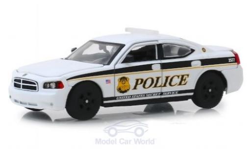 Diecast model cars Dodge Charger 1/43 Greenlight Pursuit U.S. Secret Service Police 2006 Dodge Charger 1/43 Greenlight Pursuit U.S. Secret Service Police 2006 diecast model cars