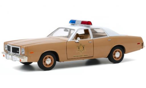 Diecast model cars Dodge Coronet 1/24 Greenlight Choctaw County Sheriff 1975 Dodge Coronet 1/24 Greenlight Choctaw County Sheriff 1975 diecast model cars