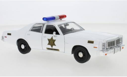 Diecast model cars Dodge Coronet 1/24 Greenlight Hazzard County Sheriff 1975 police (USA) Dodge Coronet 1/24 Greenlight Hazzard County Sheriff 1975 police (USA) diecast model cars