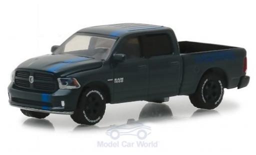 Dodge RAM 1/64 Greenlight 1500 Sport metallic grey/blue MOPAR 2017 diecast model cars