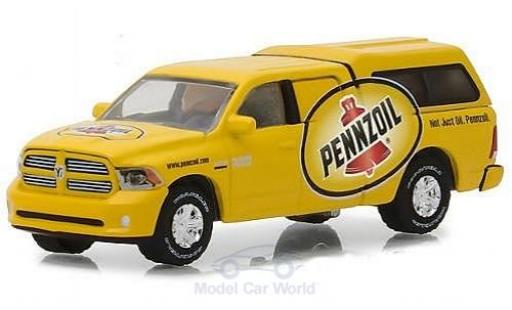 Dodge RAM 1/64 Greenlight Ram 1500 Sport Pennzoil 2014 diecast model cars
