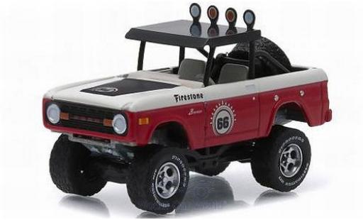 Diecast model cars Ford Bronco 1/64 Greenlight Baja red/white No.66 1966 All-Terrain Series 2 Ford Bronco 1/64 Greenlight Baja red/white No.66 1966 All-Terrain Series 2 diecast model cars