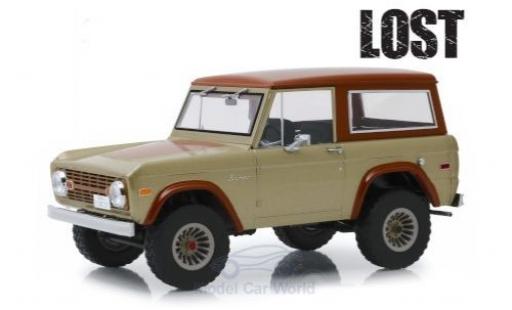 Diecast model cars Ford Bronco 1/18 Greenlight beige/brown Lost (TV Serie) 1970 Ford Bronco 1/18 Greenlight beige/brown Lost (TV Serie) 1970 diecast model cars