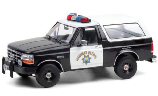 Diecast model cars Ford Bronco 1/18 Greenlight California Highway Patrol 1995 Ford Bronco 1/18 Greenlight California Highway Patrol 1995 diecast model cars