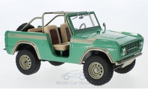 Diecast model cars Ford Bronco 1/18 Greenlight green/beige 1976 Gas Monkey Garage Ford Bronco 1/18 Greenlight green/beige 1976 Gas Monkey Garage diecast model cars