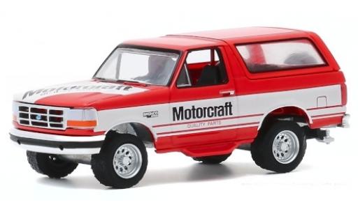 Ford Bronco 1/64 Greenlight Motorcraft Quality Parts 1994 diecast model cars
