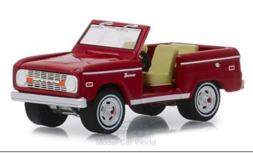 Diecast model cars Ford Bronco 1/64 Greenlight red Elvis Presley Ford Bronco 1/64 Greenlight red Elvis Presley diecast model cars