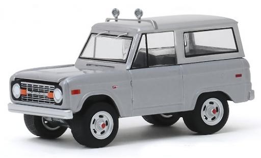 Diecast model cars Ford Bronco 1/64 Greenlight grey Speed 1970 Ford Bronco 1/64 Greenlight grey Speed 1970 diecast model cars