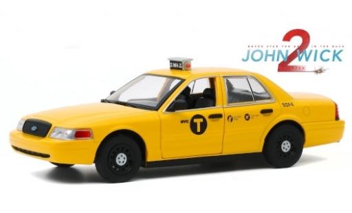Diecast model cars Ford Crown 1/24 Greenlight Victoria NYC Taxi 2008 John Wick - Chapter 2 Ford Crown 1/24 Greenlight Victoria NYC Taxi 2008 John Wick - Chapter 2 diecast model cars