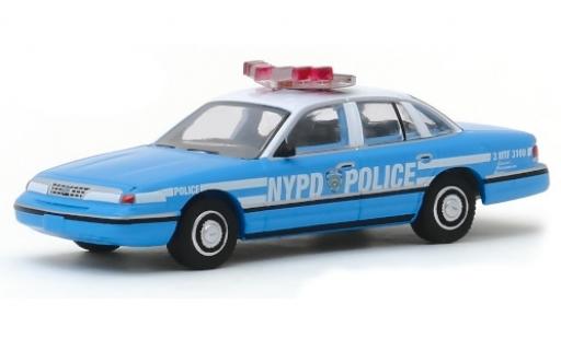 Diecast model cars Ford Crown 1/64 Greenlight Victoria Police Interceptor NYPD - New York City Police Department 1993 Ford Crown 1/64 Greenlight Victoria Police Interceptor NYPD - New York City Police Department 1993 diecast model cars
