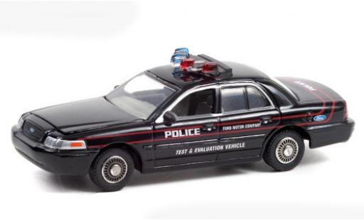 Diecast model cars Ford Crown 1/64 Greenlight Victoria Police Interceptor black/Dekor Test and Evaluation 2001 Ford Crown 1/64 Greenlight Victoria Police Interceptor black/Dekor Test and Evaluation 2001 diecast model cars