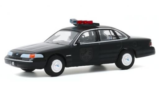 Diecast model cars Ford Crown 1/64 Greenlight Victoria Police Interceptor black/matt-black Black Bandit Police 1992 Ford Crown 1/64 Greenlight Victoria Police Interceptor black/matt-black Black Bandit Police 1992 diecast model cars