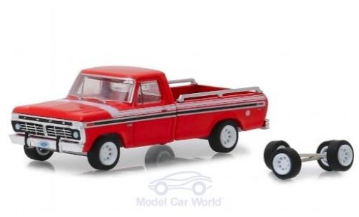 Diecast model cars Ford F-1 1/64 Greenlight 00 Explorer red/white 1975 mit Ersatzräder Ford F-1 1/64 Greenlight 00 Explorer red/white 1975 mit Ersatzräder diecast model cars