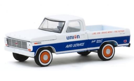 Ford F-1 1/64 Greenlight 00 Gulf 1968 diecast model cars